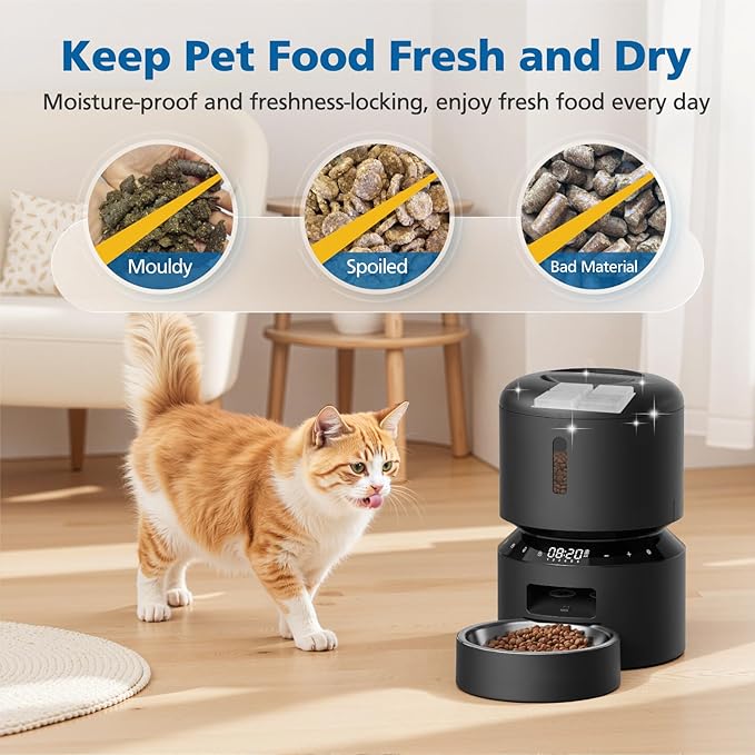 24 Pack Pet Food Desiccant Bags for Petlibro Automatic Cat dog Feeders | Keep Pet Food Dry and Fresh, for Model PLAF001, PLAF101, PLAF005, PLAF006, PLAF103, PLAF203