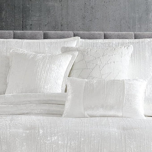 Riverbrook Home Turin Comforter Set, Queen, White, 7-Piece Set