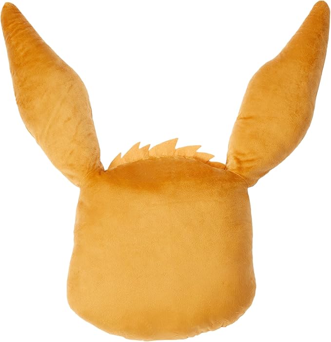 Franco Pokemon Eevee Kids Plush Pillow, Soft Decorative Throw Cushion for Bedroom Décor & Gifts, 20 Inch, (Officially Licensed Product)