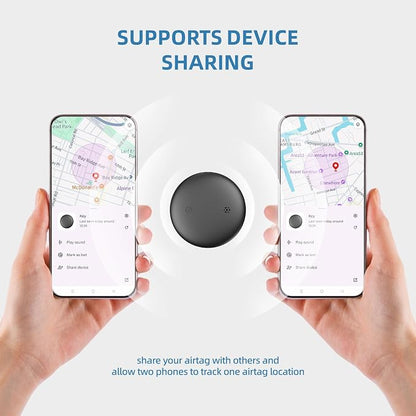 4 Pack Android Airtag, IP68 Waterproof Bluetooth Tracker Tag | Google Certified Key Finder/Luggage Tracker/Item Locator Compatible with Google Find My Device for Wallet, Kids, Pets
