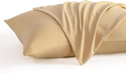 NTBAY King Pillow Cases Set of 2, 2 Pack Brushed Microfiber 20x40 Pillow Cases, Soft, Wrinkle, Fade, Stain Resistant Light Taupe Pillow Cases with Envelope Closure, 20x40 Inches, Light Taupe
