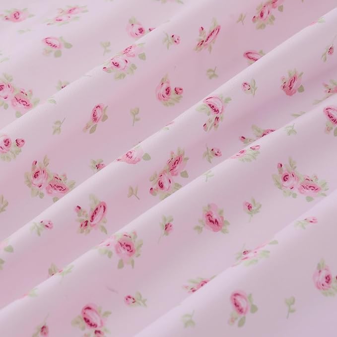 Modern Threads Silky Soft Microfiber and Wrinkle Free Sheets - Luxurious Microfiber Bed Sheets Includes Flat Sheet, Fitted Sheet with Deep Pockets, & Pillowcases Blush, Full