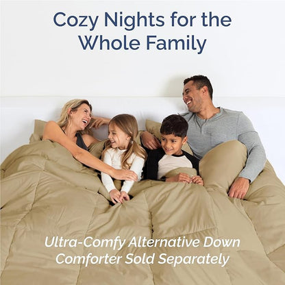 Full 6 Piece Sheet Set - Comfy Breathable & Cooling - Ultra Soft Hotel Luxury Bedding Set with 8-16 Inch Deep Pockets - 1 Flat & 1 Fitted Sheet & 4 Pillowcases - Cozy, Wrinkle Free & Easy Care - Beige