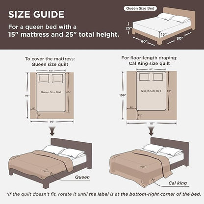 Bedsure Blue Quilts King Size - King Quilt Bedding Set Bedspread Coverlet, Lightweight Corduroy Pattern Bedspread, 3-Piece Set with 106"x96" Coverlet & 2 Pillow Shams, All-Season Soft Microfiber
