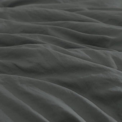 WRENSONGE Twin Comforter Set- 5 Pieces Grey Bed in a Bag, All Season Twin XL Bedding Sets with 1 Fitted Sheet, 1 Flat Sheet, 1 Pillow Sham and 1 Pillowcase
