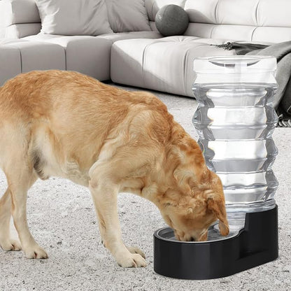 RIZZARI 9L Filtered Dog Water Dispenser: Large Capacity Multi Pet Solution | No Power Needed/Dishwasher-Safe/BPA-Free/Spill-Resistant/ For Multi-Dog Homes/Garage/Balcony
