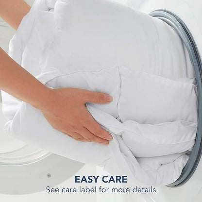 Serta Soft Top Mattress Cover, 72" x 84" Odor-Preventing and Stain-Resistant Waterproof Mattress Protector, 18" Elastic Deep Pocket for Secure Fit, Cal King Mattress Pad, White