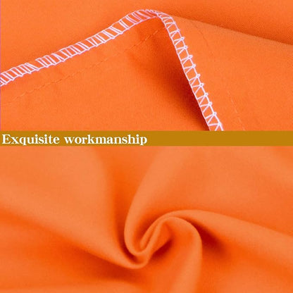 NTBAY Standard Pillowcase Set - 2 Pack Brushed Microfiber 20x26 Pillowcases - Soft, Wrinkle-Free, Fade-Resistant, Stain-Resistant, Orange Pillowcases with Envelope Closure - 20x26 Inches, Orange