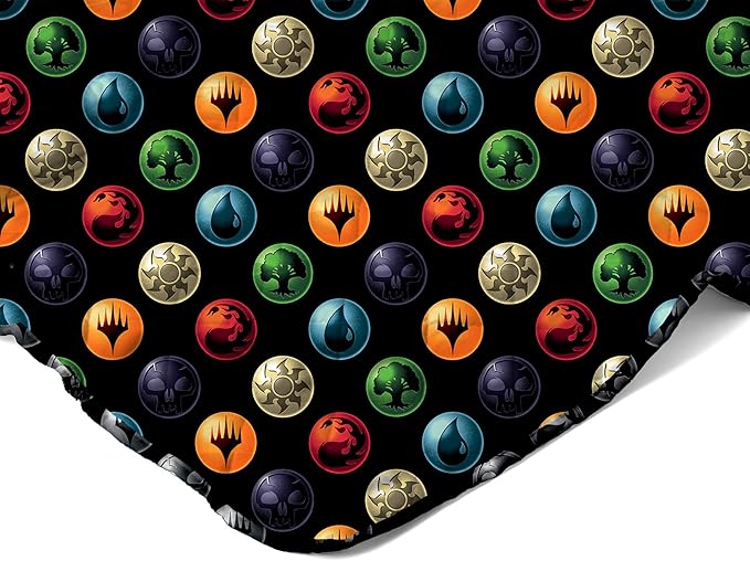 Northwest Magic The Gathering Magic Icons Full/Queen Quilted Blanket, Comfy Throw, Adults Boys Girls, Soft Lightweight Bedding for Bed, or Couch, 90 x 90 inches