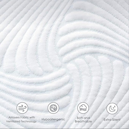 Twin XL Size Electric Heated Mattress Pad - Bed Warmer with Memory & Preheat Functions, 12 Heat Settings Single Control for 1-12 Hours Auto Off, Lighted Button
