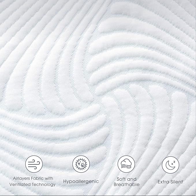Queen Size Electric Heated Mattress Pad - Bed Warmer with Memory & Preheat Functions, 12 Heat Settings Dual Control for 1-12 Hours Auto Off, Lighted Button