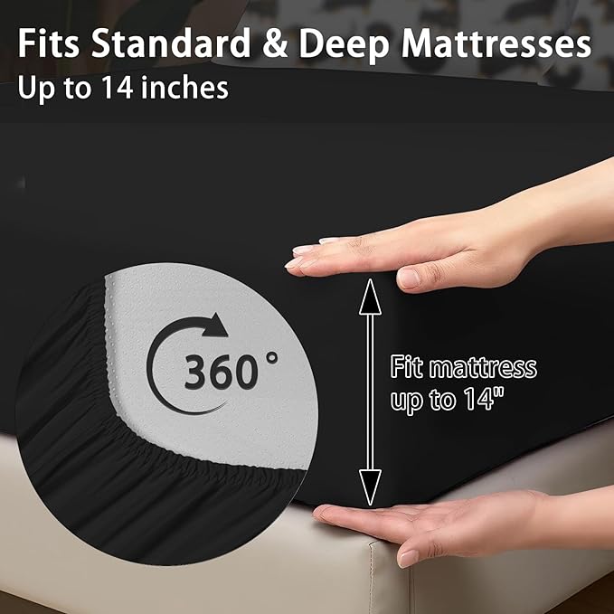 Comforter Set Twin Size, Dog Family Animal 5 Pcs Bedding for Kids and Adults, Happy Cute Dachshund Bed Sheet Sets with Fitted Sheet Pillowcase & Sham for Bedroom Bed Decor