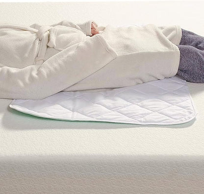 DMI Waterproof Sheet to be Used as a Bed Pad, Bed Liner, Mattress Protector, Pee Pad, Furniture Cover or Seat Protector with Quilted Slide Sheet and 4 Layers of Protection, Without Straps, 36 x 40