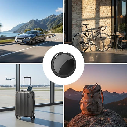 Car GPS Tracking Devices for Vehicles Work with Find My (iOS Only) Magnetic | Mini Hidden Anti Theft Real Time Car Locator No Subscription Global Network Finder Waterproof for Motorcycle Bike Trucks Pets