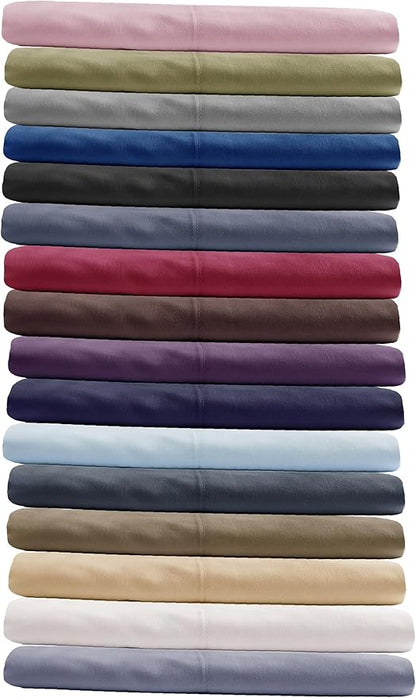 Microfiber Long Body Pillowcases 2 Pack, Super Soft Bed Pillow Covers Envelope Closure, Wrinkle, Fade and Stain Resistant, 20x54