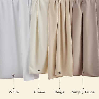 Bedsure Pillow Cases Standard Size, Cooling Pillow Cases, Rayon Derived from Bamboo Beige Pillowcases Standard Set of 2, PureWoven Silky Soft Bedding Pillow Covers with Envelope Closure, 20x26 Inches