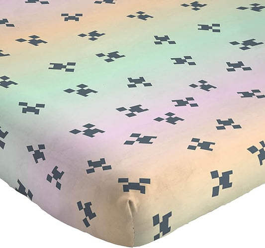 Jay Franco Kids Sheet Cartoon Set with Fitted, Flat Sheets & Pillow Cover - Ultra-Soft Bedding with Pillowcase for Room Decor, Pink - Minecraft, 3 Piece Twin
