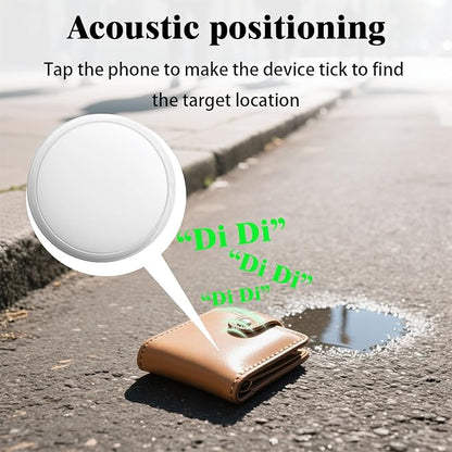 GPS Tracker for Vehicles, 1-Minute Updates, No SIM Card or Monthly Fees | iOS & Android App, 1-Year Replaceable Battery, Magnetic IPX7 Waterproof Design for Cars, Motorcycles & More