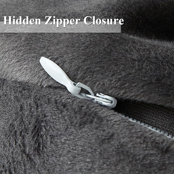 Ivellow Velvet Duvet Cover King Set Charcoal Gray Velvet Duvet Cover King Comforter Cover 3Pcs Ultra Soft Duvet Cover Breathable Solid Luxury Flannel Velour Duvet Cover Zipper Closure Corner Tie