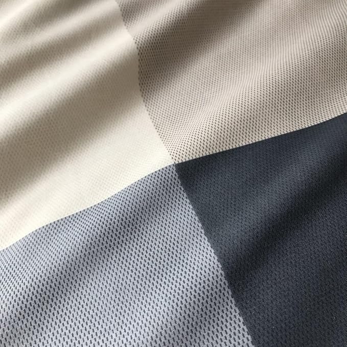 LifeTB Cotton Plaid Duvet Cover Twin XL Geometric Grid Checkered Bedding Sets Modern Style 3 Piece Plaid Comforter Cover for Men Women Cotton Grid Duvet Cover Twin XL Bedding Sets with Zipper Ties