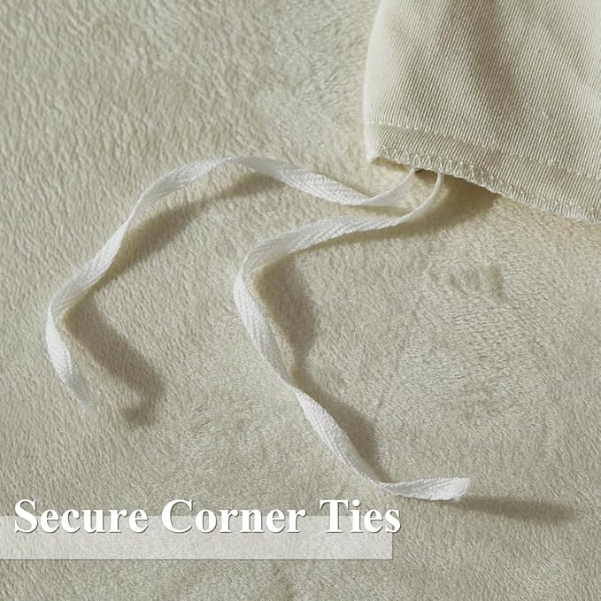 Ivellow Velvet Duvet Cover King Set Beige Velvet Duvet Cover King Comforter Cover 3Pcs Ultra Soft Duvet Cover Breathable Solid Luxury Flannel Velour Duvet Cover Zipper Closure Corner Tie