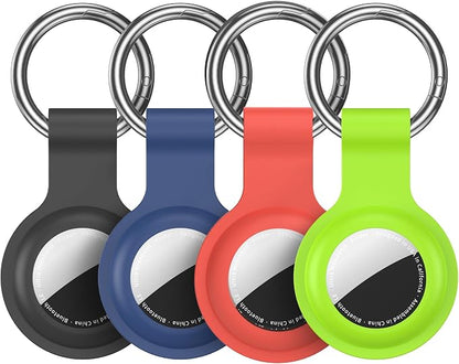 Compatible for AirTag Holder Keychain for Apple Air Tag 1st&2nd Generation | Airtag Key Chain Ring Case Cover for Air Tag Holder GPS Tracker Item Air Tags Finders Air Tagholder for Kids,Bags,Luggages
