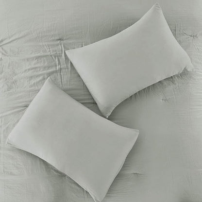 Modern Threads 4-Piece Garment-Washed Comforter Set Beck Spa Queen