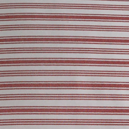Nautica - Full Sheets, Cotton Percale Bedding Set, Casual Home Decor, Dorm Room Essentials (Coleridge Stripe Red, Full)