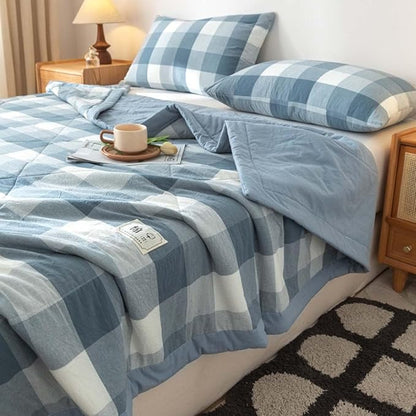 Lightweight Summer/Spring Bedspreads Quilt Bedding Set Queen Size 150*200/200*230cm ﻿ Soft And Comfortable Breathable Bedding Coverlet For All Season, Drop Nicely Quilt ( Color : 1# , Size : 150*200cm