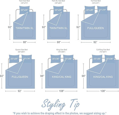 Swift Home Twin/Twin XL Sage Comforter Set - Decorative Tufted Pom Poms Bedding Set - 2 Pieces Bed Linen, 1 Comforter and 1 Pillow Sham