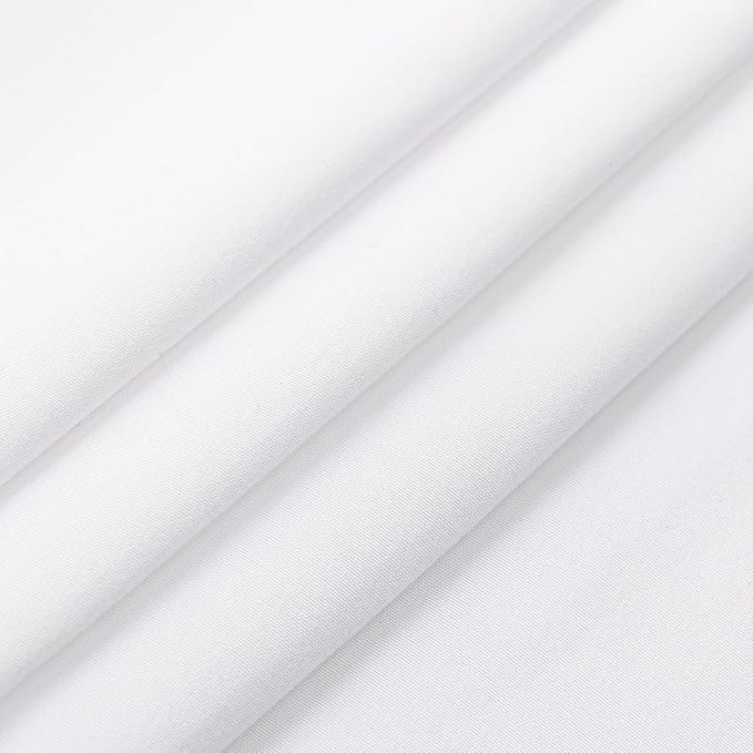 Best Season Twin Size Bed Sheet Set - 3 Piece (White),Super Soft Microfiber 1800 Thread Count Luxury Egyptian Sheets with 16-Inch Deep Pocket Wrinkle and Hypoallergenic