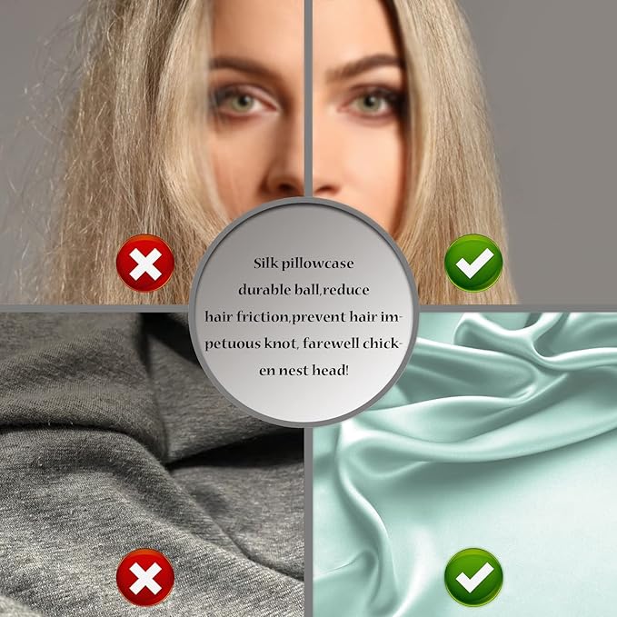 Silk Body Pillowcase Mulberry Silk Pillowcase Body Pillow Cases with Zipper Soft Breathable Smooth Cooling 20x54 inches Body Pillow Pillowcase for Sleep (Sage Green,20"X 54",1Pcs)