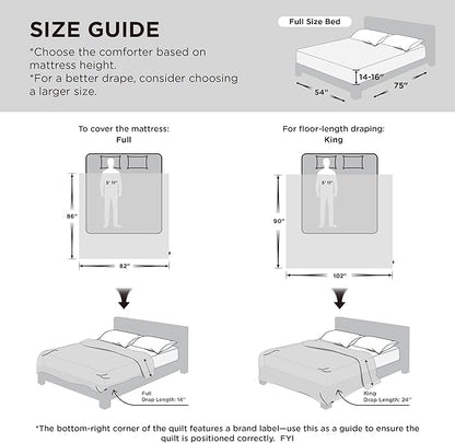 Bedsure Cooling Comforter Full Size - Cooling Blankets for Hot Sleepers, Lightweight Comforter for Summer with Dual-Sided Cool Tech, Soft Breathable Cold Blanket for Sleeping, White, 82x86 Inches