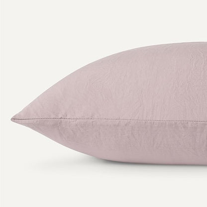Amazon Basics King Bed Sheet, 4-Piece Bedding Set, Double Brushed Microfiber, Ultra Soft, Easy Care, Purple