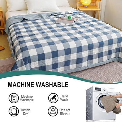Lightweight Summer Bedspread Quilt Coverlets Bedding Set Queen King Size,Air Conditioning Comforter Blanket Skin-friendly Soft Breathable Geometric Pattern Bedding Coverlet For All Season ( Color : 7#