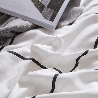 Houseri Black and White Plaid Comforter Set Full White Buffalo Checkered Bedding Comforter Full Size for Teen Boys Girls White Grid Comforter Preppy Gingham Geometric College Dorm Bed Comforters Full