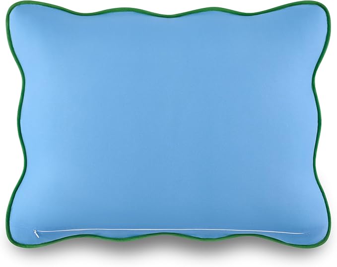 kate spade new york Joyful Gingham 3-Piece Full Queen Quilt Bedding Set, Poly-Cotton Blend Reversible Cover, All Season Warmth Bedding, Machine Washable, Windy Blue