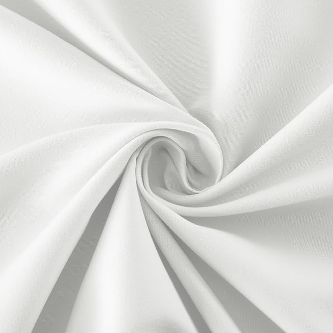SiinvdaBZX Split Top King Fitted Sheet Only for Adjustable Bed, Ultra-Soft Microfiber 34 Inch Top Split Head Sheets Half Split King Bottom Sheet, Fits 14" -16" Deep Pocket, White