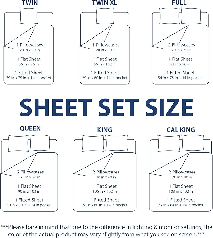 Cathay Home Essentials Ultra Soft Hypoallergenic Wrinkle Resistant Double Brushed Microfiber Bedding Sheet Set, Lavender,3 pcs, Twin