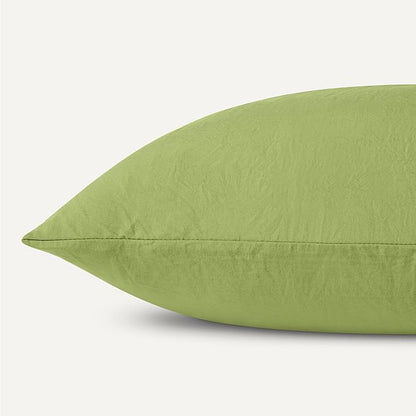 Amazon Basics King Bed Sheet, 4-Piece Bedding Set, Double Brushed Microfiber, Ultra Soft, Easy Care, Green