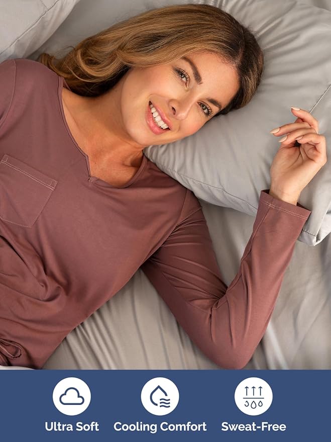 Extra Deep Twin XL Sheet Set - 4 Piece Breathable and Cooling Sheets - Hotel Luxury Bedding for Women, Men, Kids & Teens - Easy & Secure Fit - Soft and Wrinkle Free - Extra Deep Pockets - Light Grey