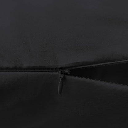 Elegant Comfort Luxury Ultra-Soft 1-Piece Body Pillowcase - 1500 Premium Hotel Quality Microfiber Double Brushed - Wrinkle Resistant, Body Pillowcase Size, Black