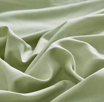 KAREVER Sage Comforter Set King Green Bedding Set Women Bed Comforter Set Breathable Blanket Men Light Sage Green Lightweight Quilts Set King Size