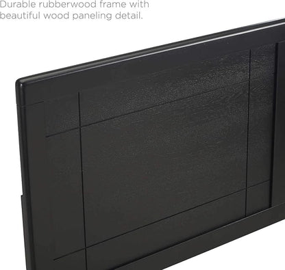 Modway MOD-6220-BLK Archie Twin Wood Headboard, Black