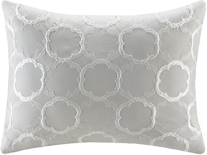 Comfort Spaces Enya Comforter Set-Modern Floral Design All Season Down Alternative Bedding, Matching Shams, Bedskirt, Decorative Pillows, Queen(90"x90"), Yellow