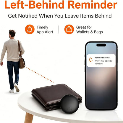 GPS Tracker for Vehicles No Monthly Fee (Android Only) - 4 Pack | Mini Car Tracker Tag, Tracking Devices, Hidden Compatible with Google's Find Hub for Pet, Car, Key, Luggage
