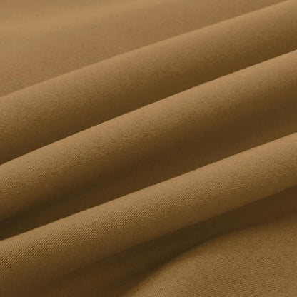Elegant Comfort Luxury Ultra-Soft 2-Piece Pillowcase Set - 1500 Premium Hotel Quality Microfiber Double Brushed - Wrinkle Resistant, King Size, Mocha Chocolate