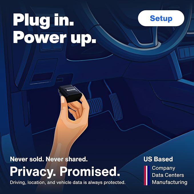GPS Tracker for Vehicles with Real-Time Location | Route History, Speed Monitoring, Driving Insights, Geo-Fence, & Accident Notifications. No Contracts. Cancel Anytime.