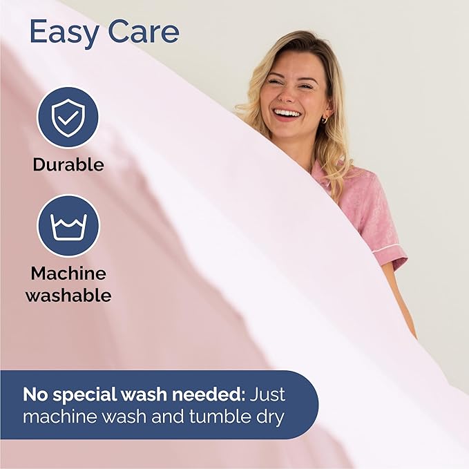 Cal King 6 Piece Sheet Set - Comfy Breathable & Cooling - Soft Hotel Luxury Bedding Set with 8-16 Inch Deep Pockets - 1 Flat & 1 Fitted Sheet & 4 Pillowcases - Wrinkle Free & Easy Care - Lavender Pink