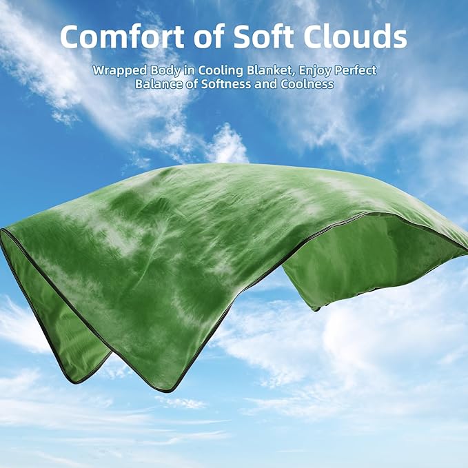 inhand Cooling Blanket Twin XL Size (60"x90"), Cooling Blankets for Hot Sleepers, Absorbs Heat to Keep Adults Cool For Summer Nights Sweats, Thin Cold Lightweight Blanket for Couch Bed, All Season Use